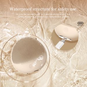 MR-2369 Facial Brush waterproof structure for safety use