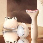 Nude non-invasive microcurrent facial massager
