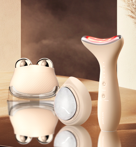Nude non-invasive microcurrent facial massager