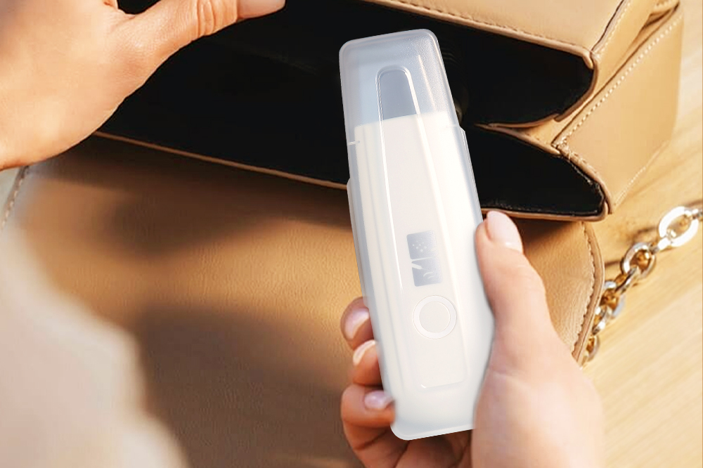 BJ-1357 Ultrasonic Ion Skin Scrubber Portable Design