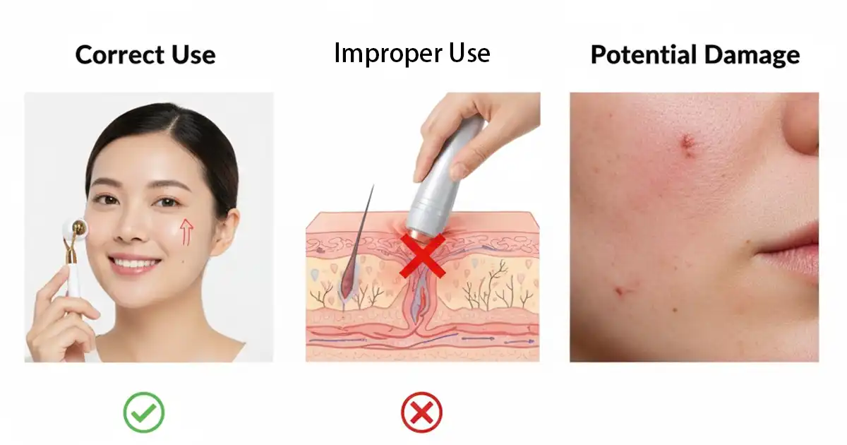 Can Improper Use of Beauty Devices Lead to Permanent Skin Damage?