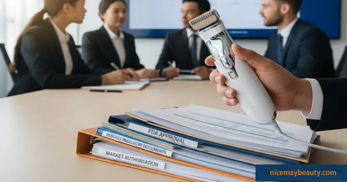 متى يجب على مشتري جهاز رفع الوجه طلب المستندات التنظيمية للموافقة على السوق