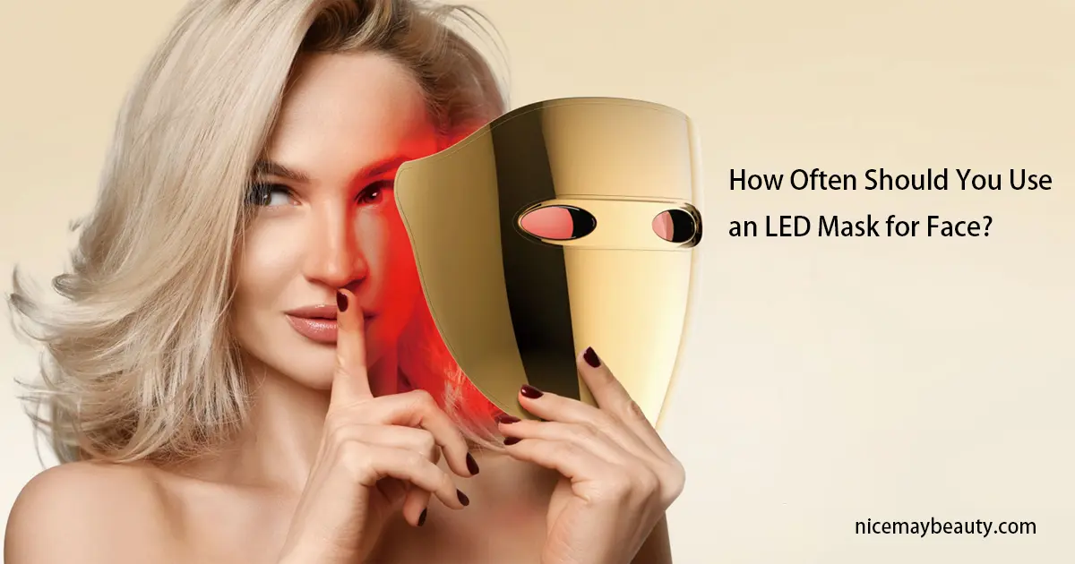 How Often Should You Use an LED Mask for Face