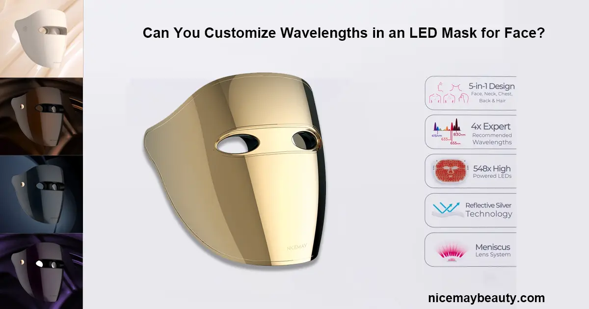 Can You Customize Wavelengths in an LED Mask for Face