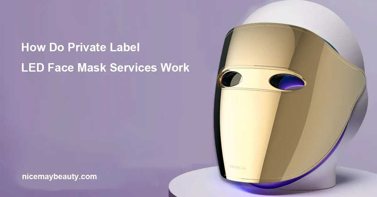How Do Private Label LED Face Mask Services Work