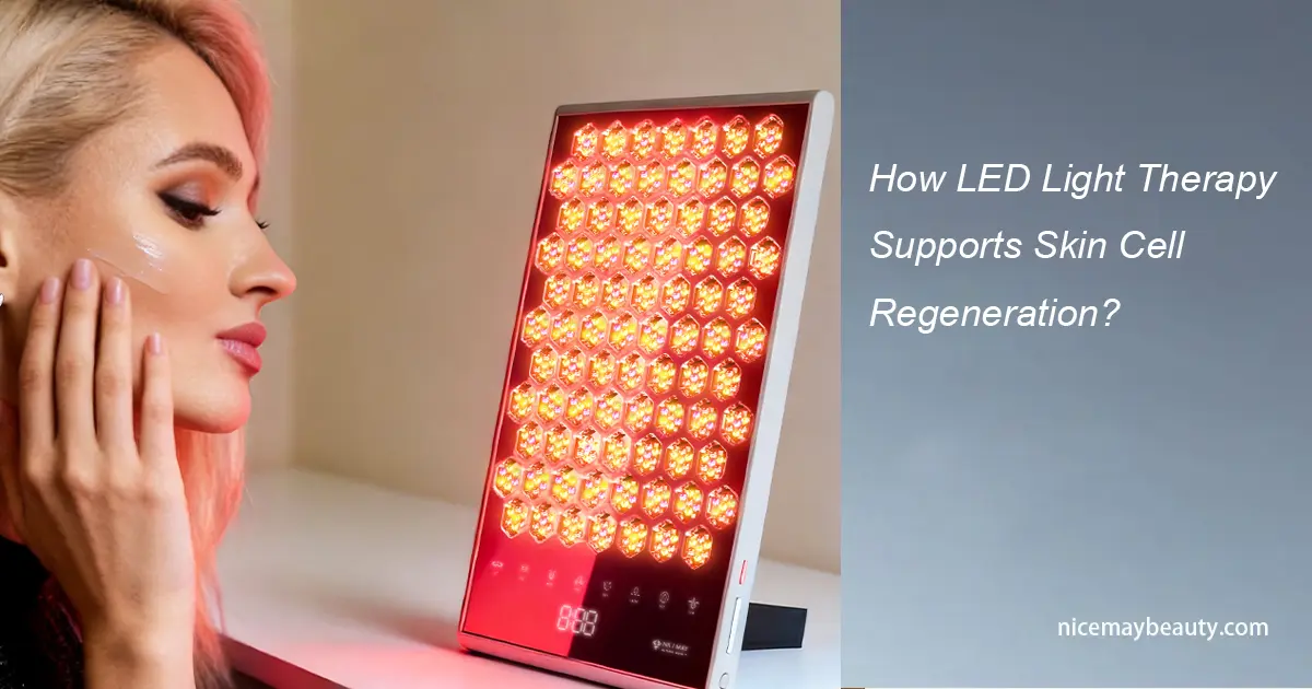 How LED Light Therapy Supports Skin Cell Regeneration