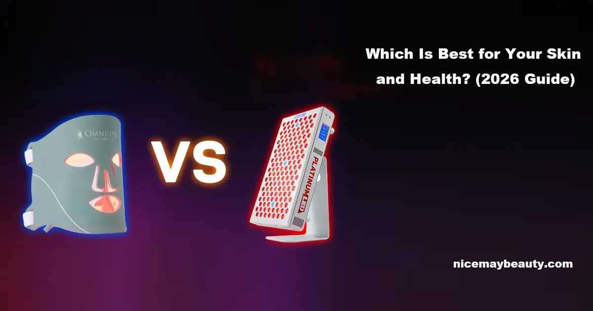 Red Light Therapy Mask vs. Panel