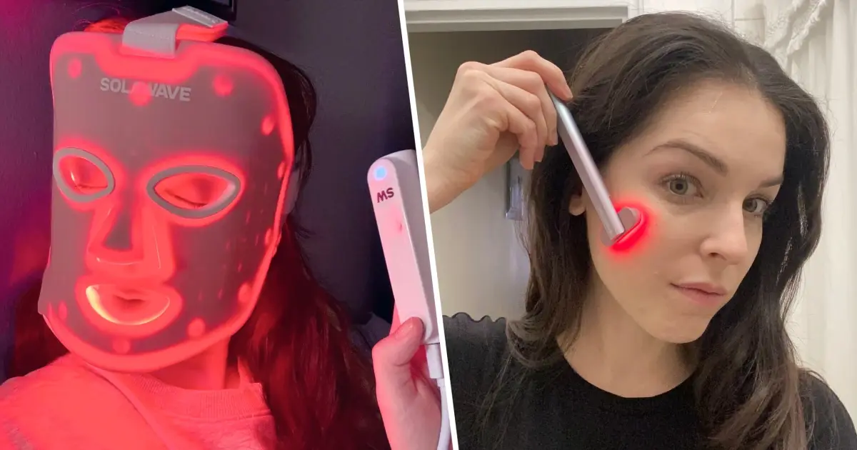 Red Light Therapy Masks vs Microcurrent Devices