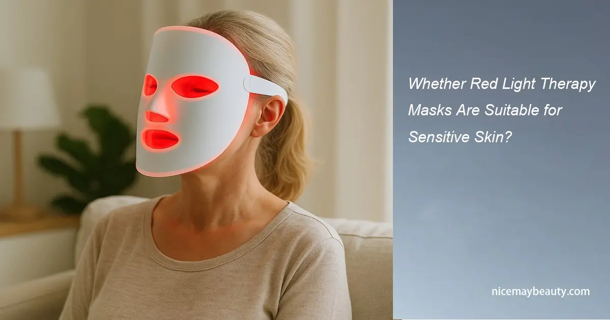 Whether Red Light Therapy Masks Are Suitable for Sensitive Skin