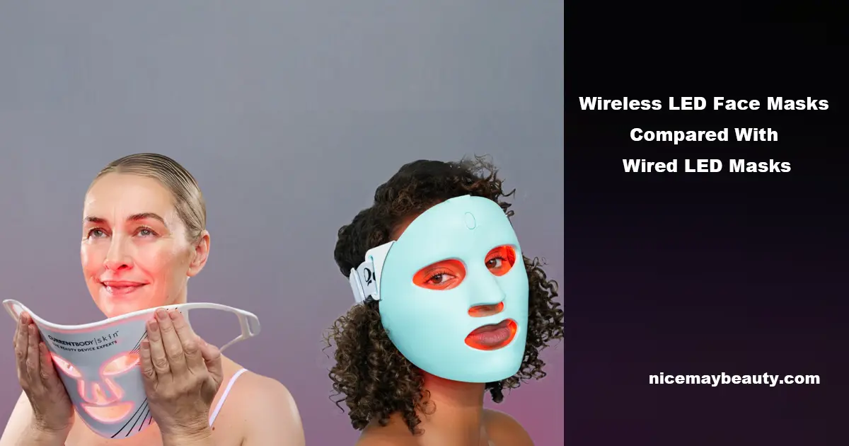 Wireless LED Face Masks Compared With Wired LED Masks