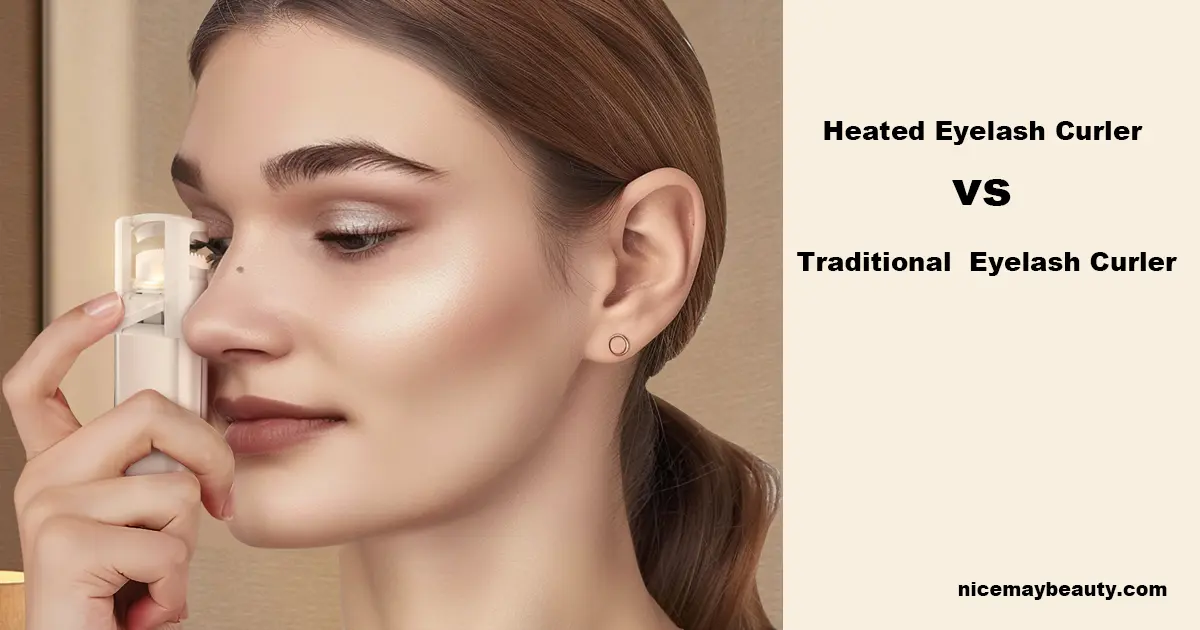 Heated Eyelash Curler vs traditional eyelash curler