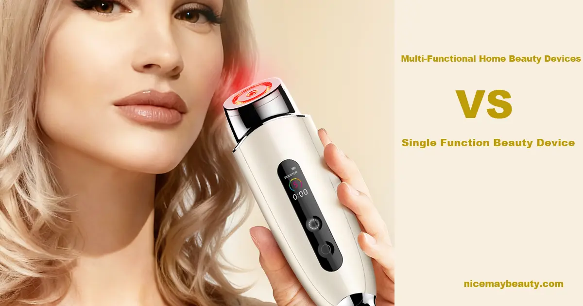 Appareils de beauté domestiques multifonctionnels vs fonction unique