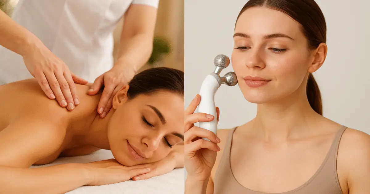Appareils de beauté à domicile vs traitements en salon
