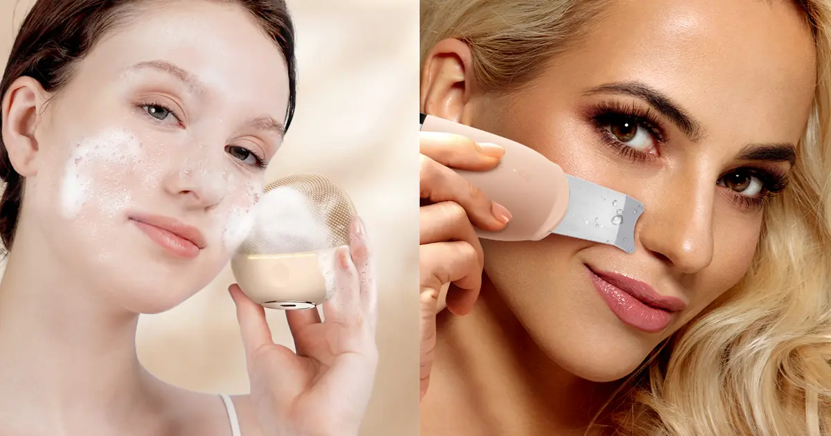 Face Cleansing Brush vs Sonic Cleanser