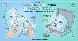 How to Clean and Store Your LED Face Mask for Maximum Longevity