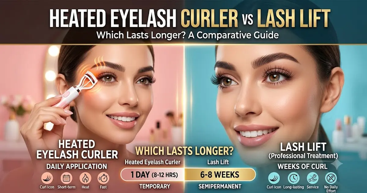 Beheizte Wimpernzange vs. Wimpernwelle