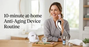 How to Build a 10-Minute At-Home Anti-Aging Device Routine?