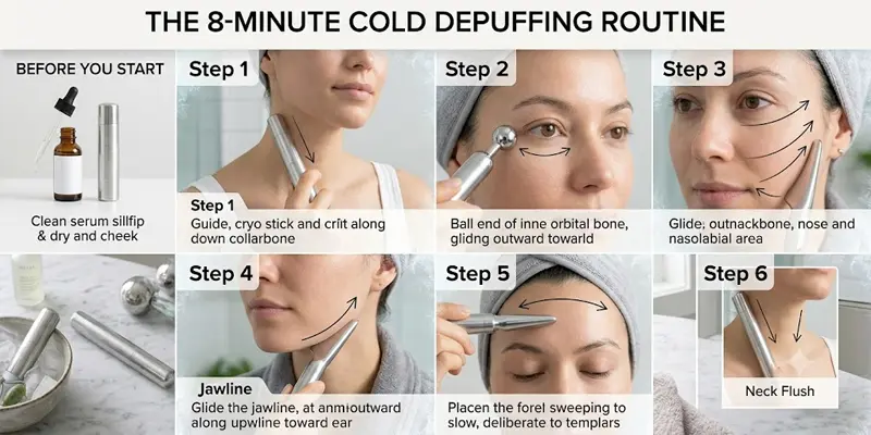 The 8-Minute Cold Depuffing Routine